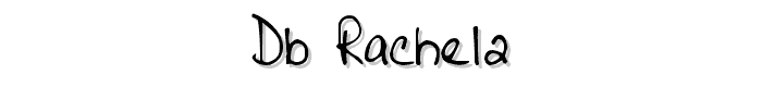 DB RACHEL2 font